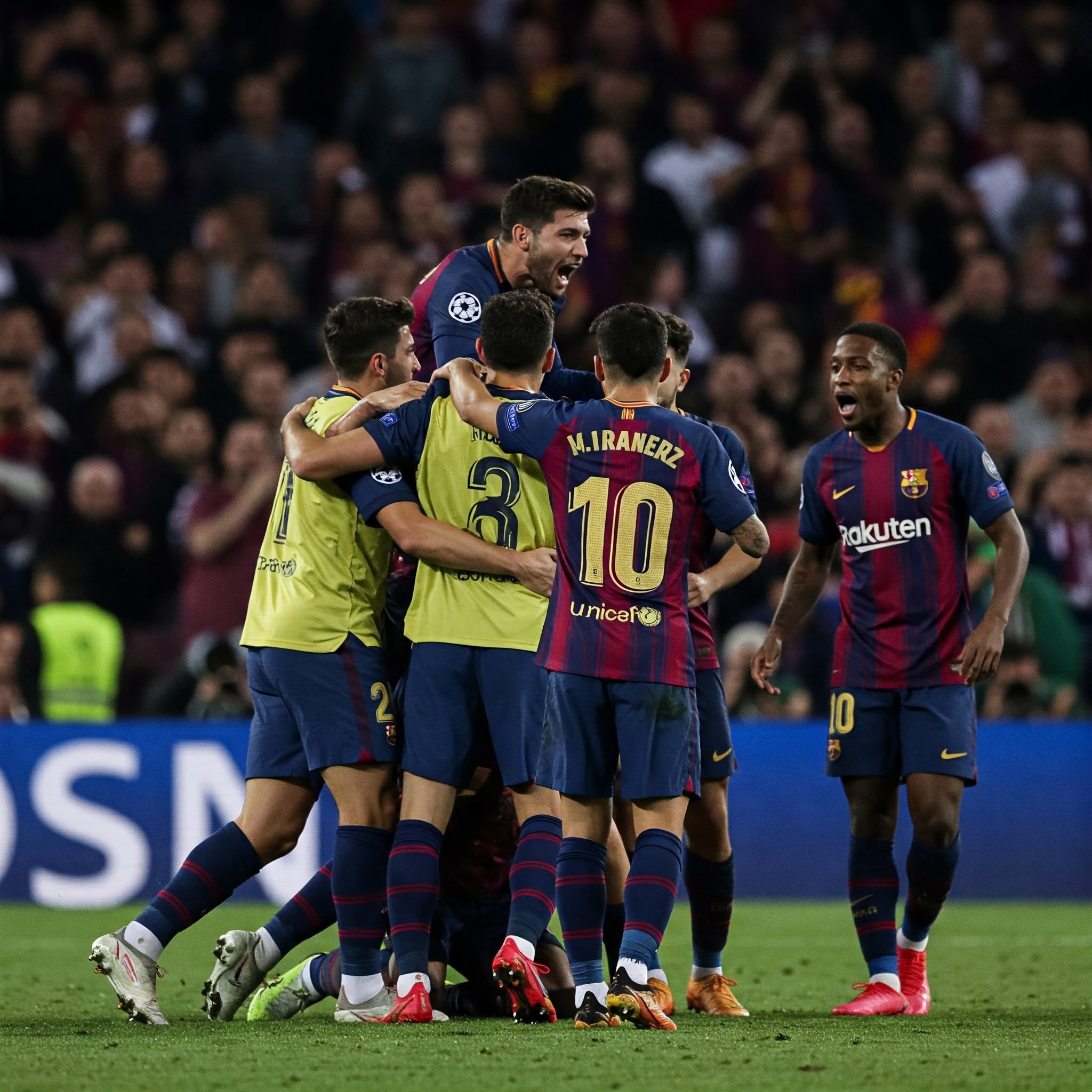 A Remontada Histórica: Barcelona reverte um 4 a 0 contra o PSG na Champions League.
