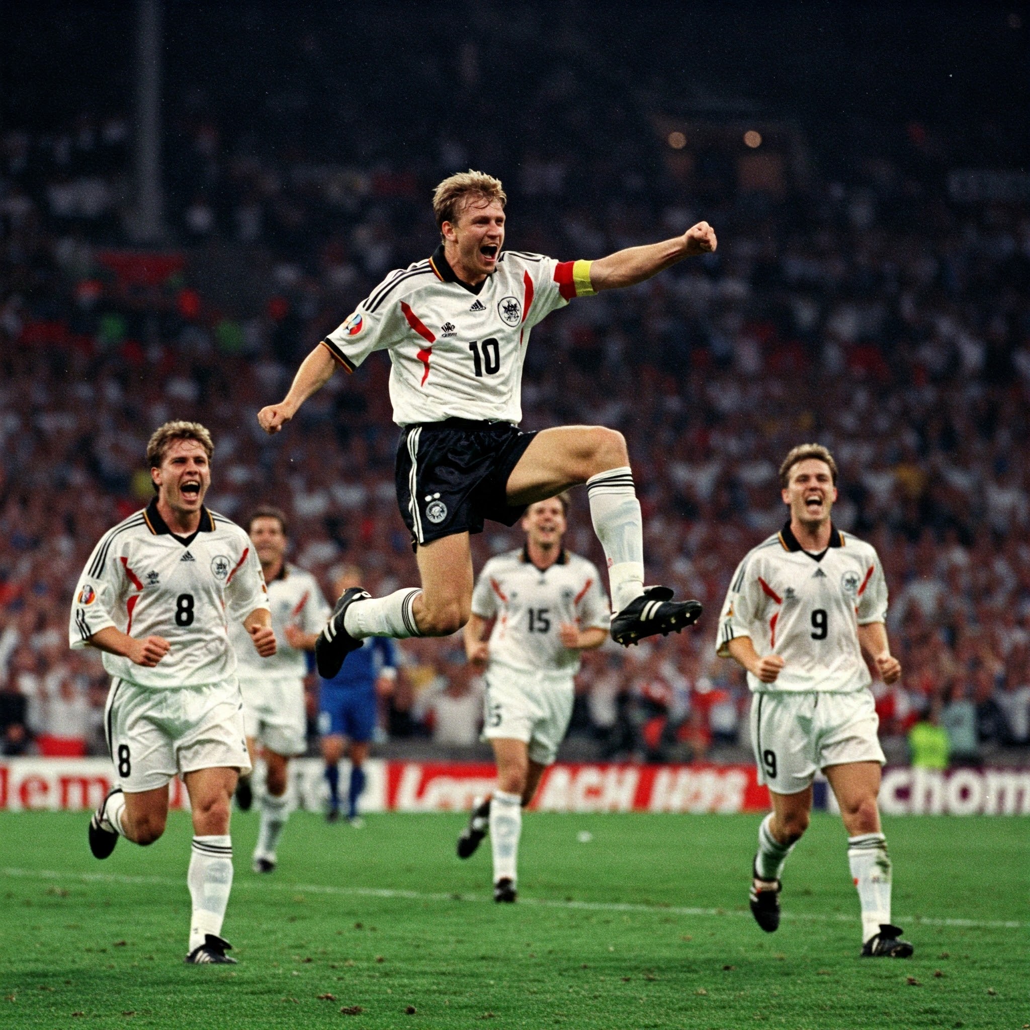 O Gol de Ouro de Bierhoff: Alemanha vence a Euro 96 contra a República Tcheca.