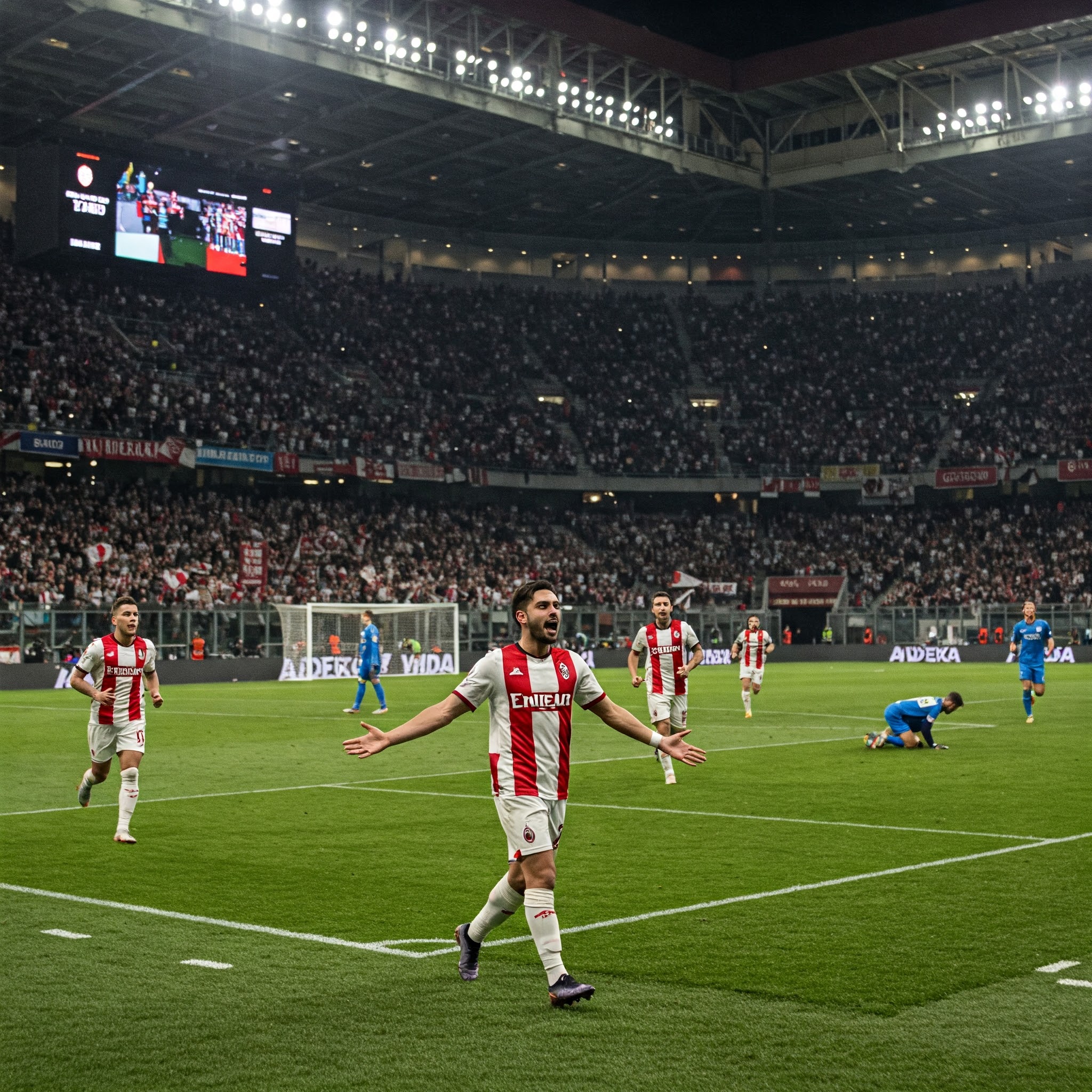 O Estádio San Siro em Milão.