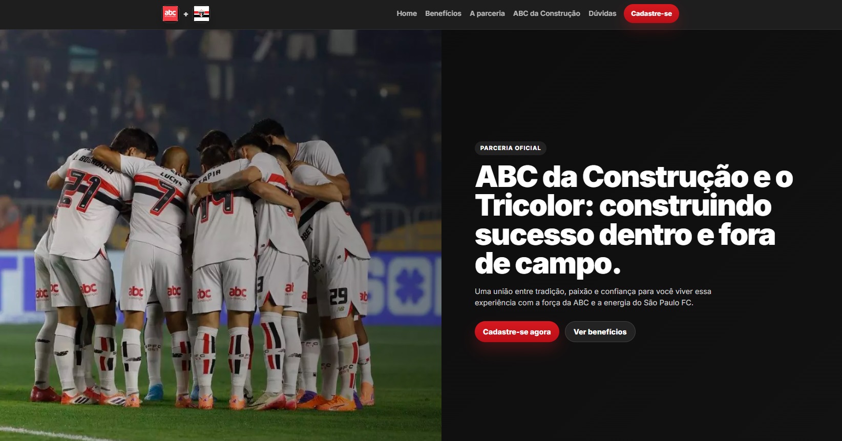 Preview do projeto Clube SPFC