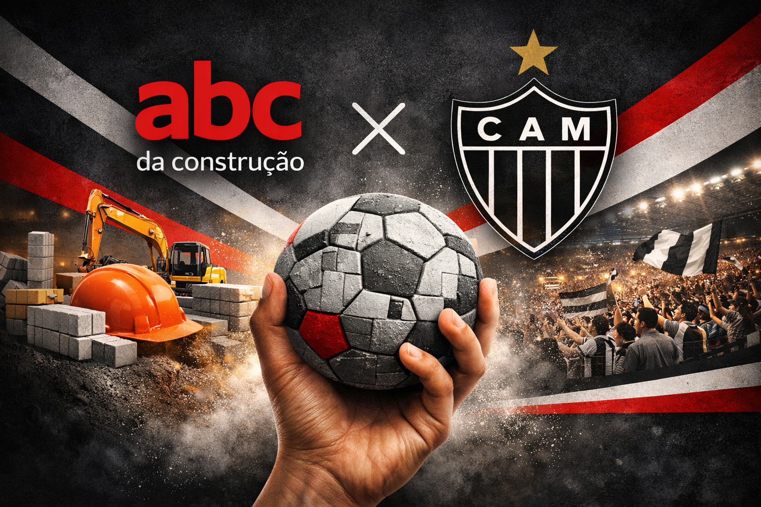 Parceria entre ABC da Construção e Galo